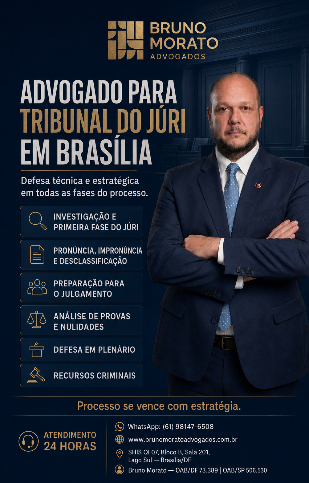 Advogado para Tribunal do Júri em Brasília
