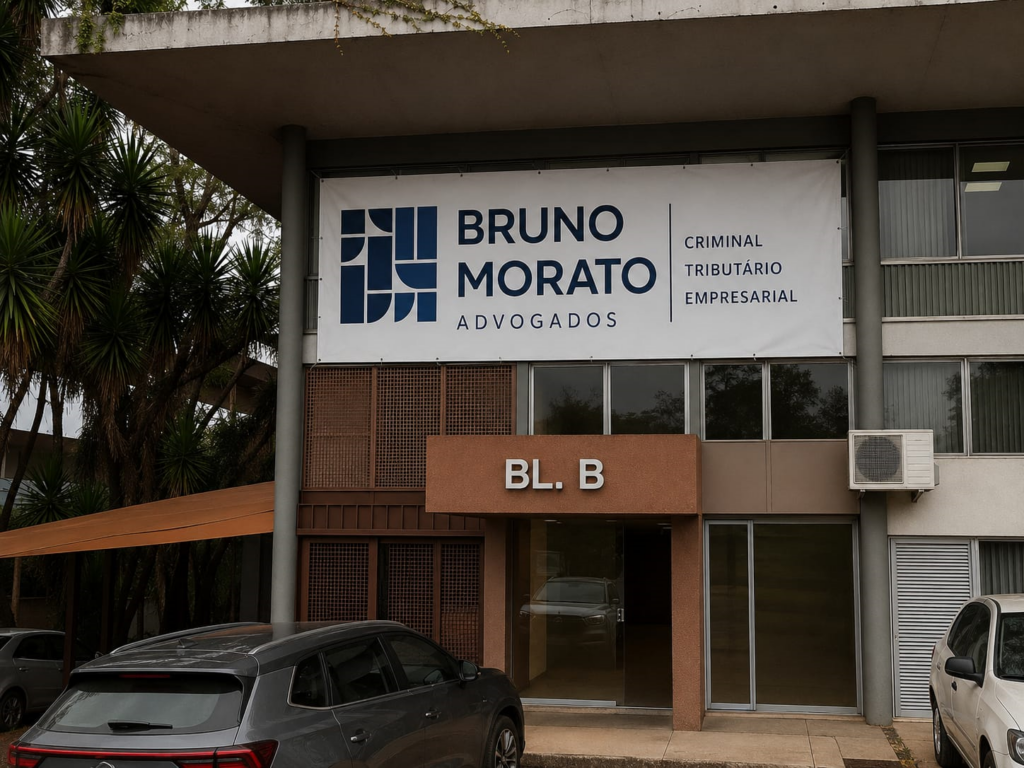 Fachada do escritório Bruno Morato Advogados em Brasília